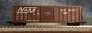 Roundhouse 8837 N Scale N de M Single Door Boxcar #104835