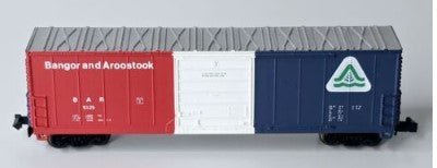 Life Like 9125 N Scale Bangor & Aroostook Boxcar