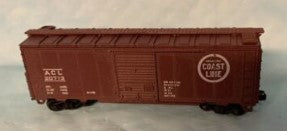 Con-Cor 20713 N Scale Atlantic Coast Line Single Door Boxcar