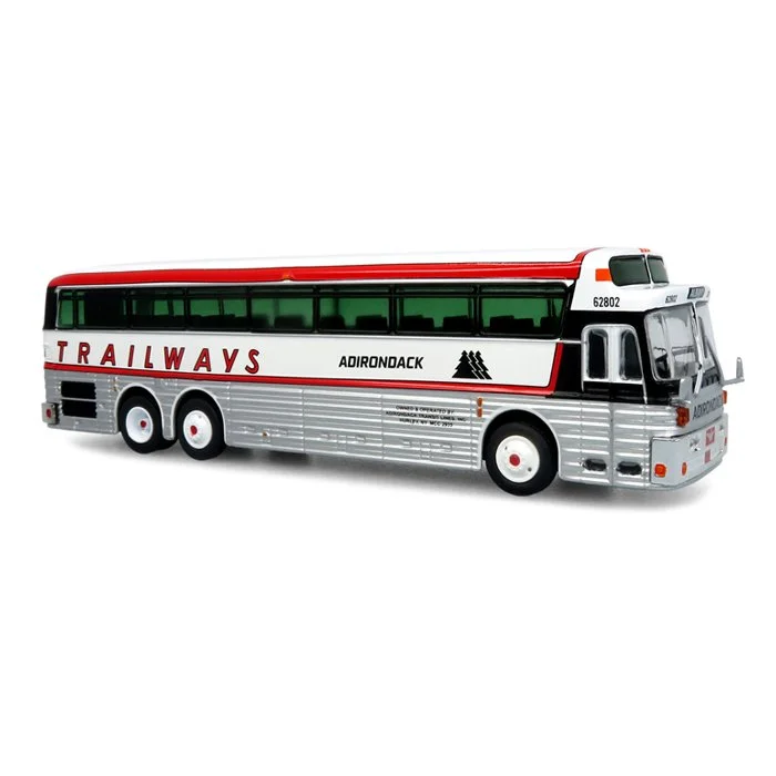 Iconic Replicas 87-0547 1:87 Adirondack Trailways 1969 Eagle Model 05 Coach