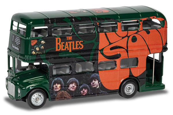 Corgi CC82345 1:64 The Beatles Rubber Soul Bus Diecast Model – Trainz