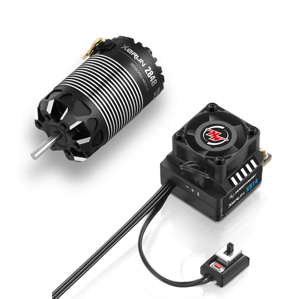 HobbyWing 38010608 Xerun XR14 ESC & 2848 SD 2800KV Motor Combo