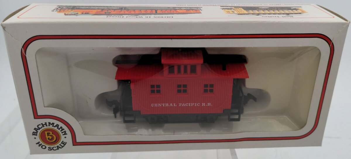 Bachmann N Scale Central Pacific R.R. Bobber Caboose w/Rapido Couplers