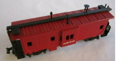 Atlas 2435 N Scale Unbranded Bay Window Caboose Car #9579