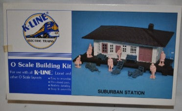 K-Line K-4031 Full O Scale Suburban Station Building Kit