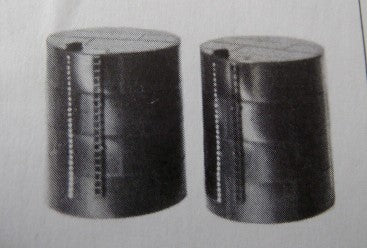 BH Models BH303 HO Santa Fe Water Tanks 24' Diameter 28' Tall (Set of 2)
