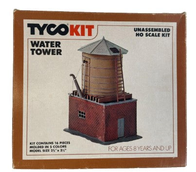 Tyco 7738 HO Water Tower Plastic Building Kit