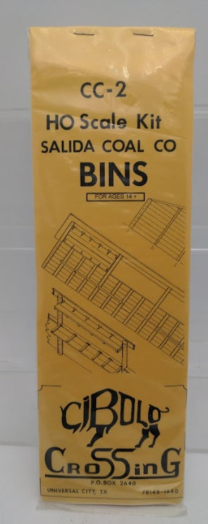 Cibolo Crossing CC-2 HO Scale Salida Coal Co. Bins Building Kit