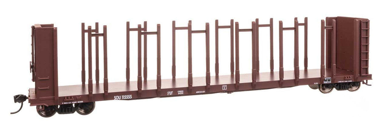Walthers 910-50812 HO Southern Ready to Run 63' Pulpwood Flatcar #115589