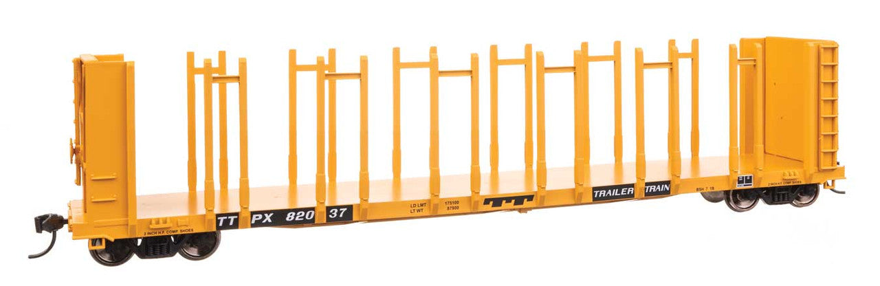Walthers 910-50815 HO TTPX Ready to Run 63' Pulpwood Flatcar #82069