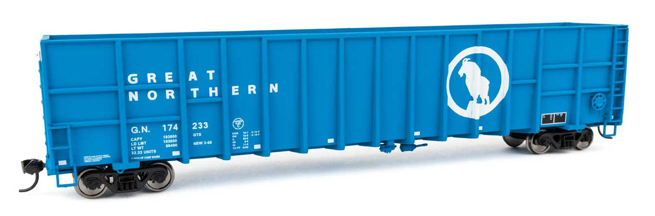 Walthers 910-6116 HO Great Northern Ready to Run 61' Wood Chip Gondola #174291