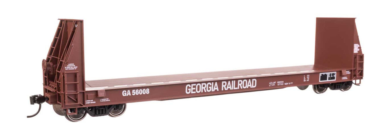 Walthers 920-104522 HO Georgia Railway 50' Sieco Pulpwood Flatcar #56033