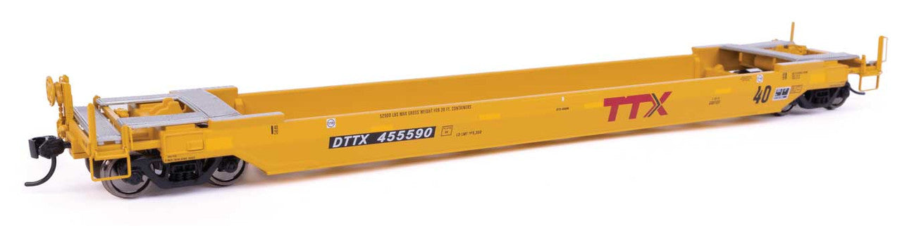Walthers 920-109138 HO DTTX Gunderson Rebuilt All-Purpose 40' Well Car #455590