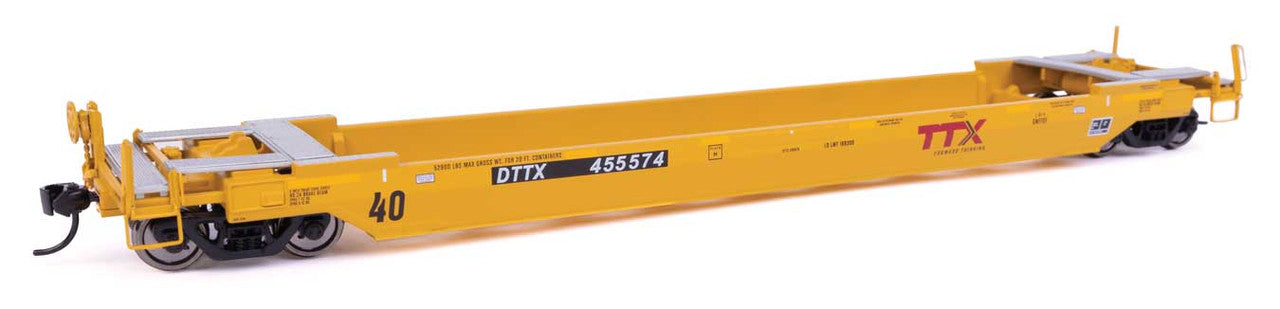 Walthers 920-109145 HO DTTX Gunderson Rebuilt All-Purpose 40' Well Car #455674