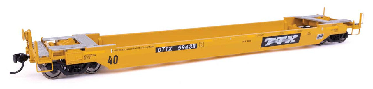 Walthers 920-109157 HO DTTX Gunderson Rebuilt All-Purpose 40' Well Car #59623