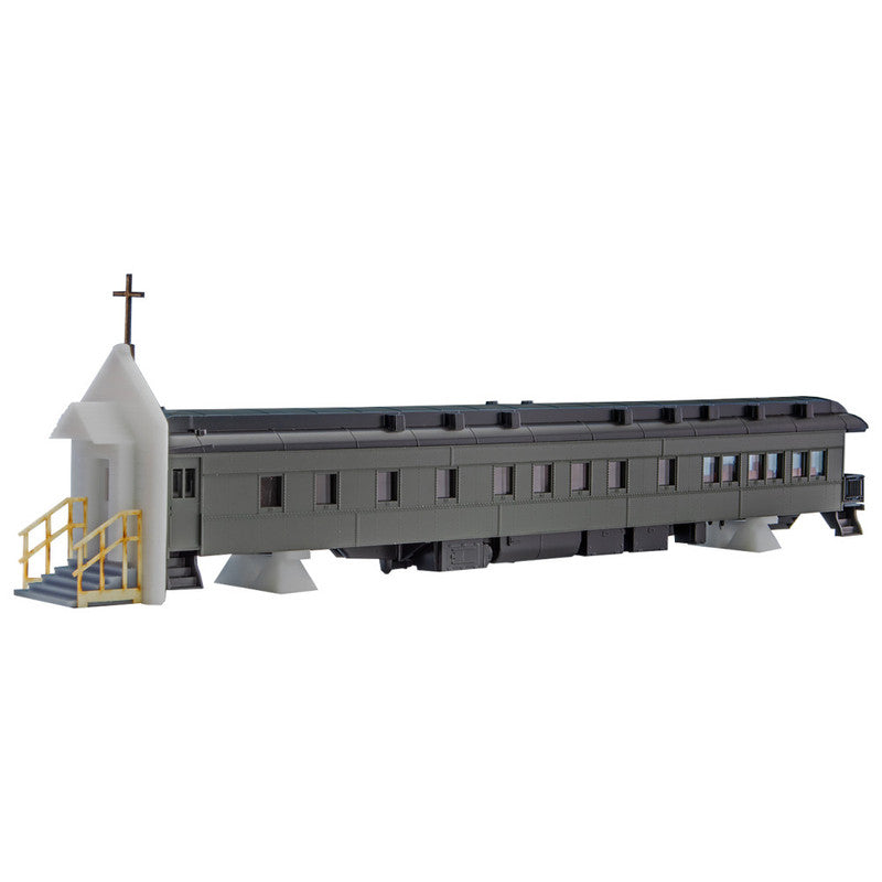 Micro-Trains 14400300 N Chapel Car with Chapel Facade