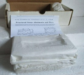 C. C. Crow FSA25 HO Fractured Stone Bridge Abutment Building Kit