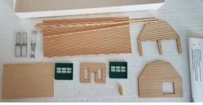 Rensselaer Modelworks 104 HO Tom's Garage Building Kit