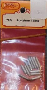 Chooch Enterprises Inc 7124 HO Acetylene Tanks Small & Large (Pack of 12)