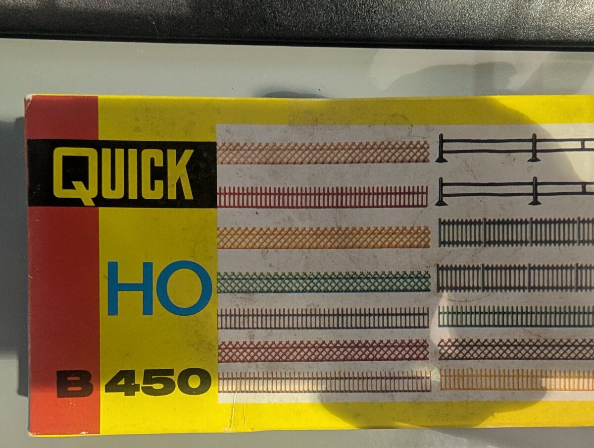 Quick 8731 HO Plastic MaBbach Variety of Fence Styles