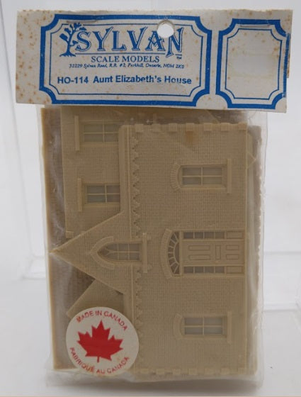 Sylvan Scale Models HO-114 Aunt Elizabeth's House Building Kit