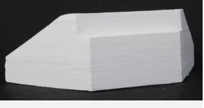 North Coast Models 26508 HO Single Track Concrete Abutment w/Angled Retaining