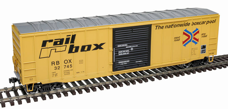 Atlas 2001139 O Railbox 3-Rail Trainman 50' 6