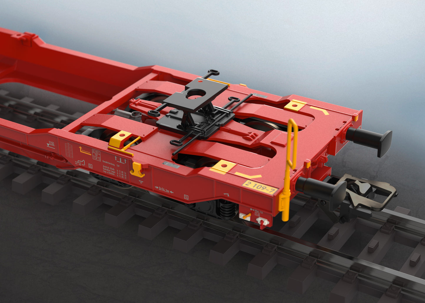 Marklin 47470 HO German Railroad, Inc. Type Sdggmrss 738 Double Pocket Car