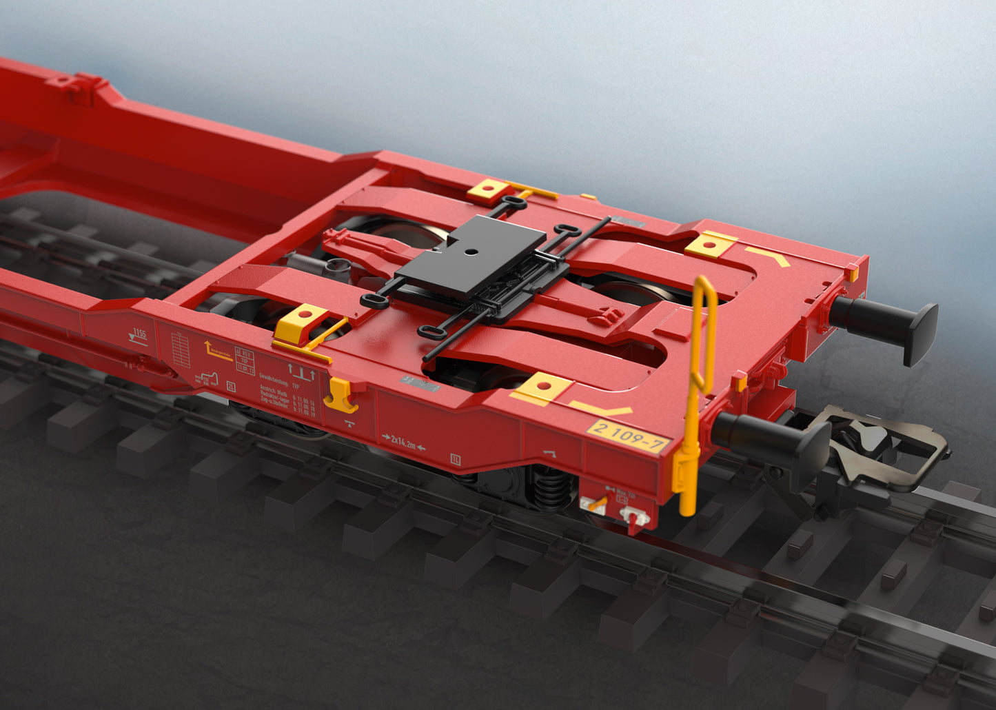 Marklin 47470 HO German Railroad, Inc. Type Sdggmrss 738 Double Pocket Car