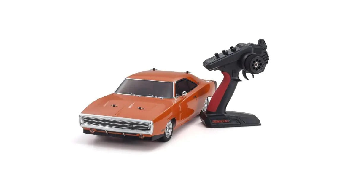 Kyosho 34417T1C 1:10 Readyset Hemi Orange Dodge Charger 1970 4WD Car