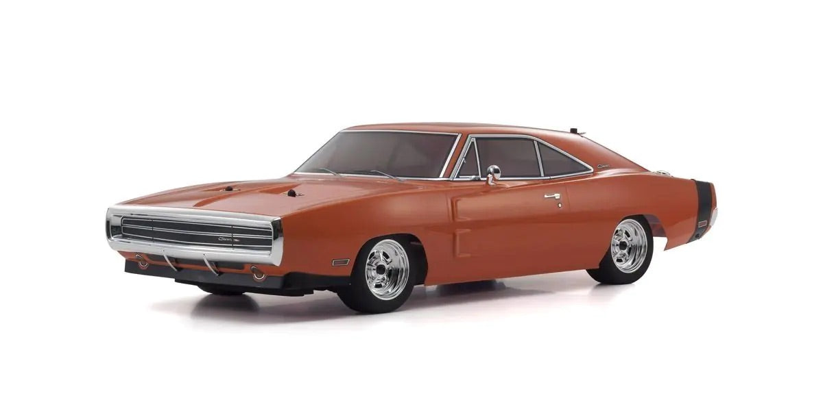 Kyosho 34417T1C 1:10 Readyset Hemi Orange Dodge Charger 1970 4WD Car