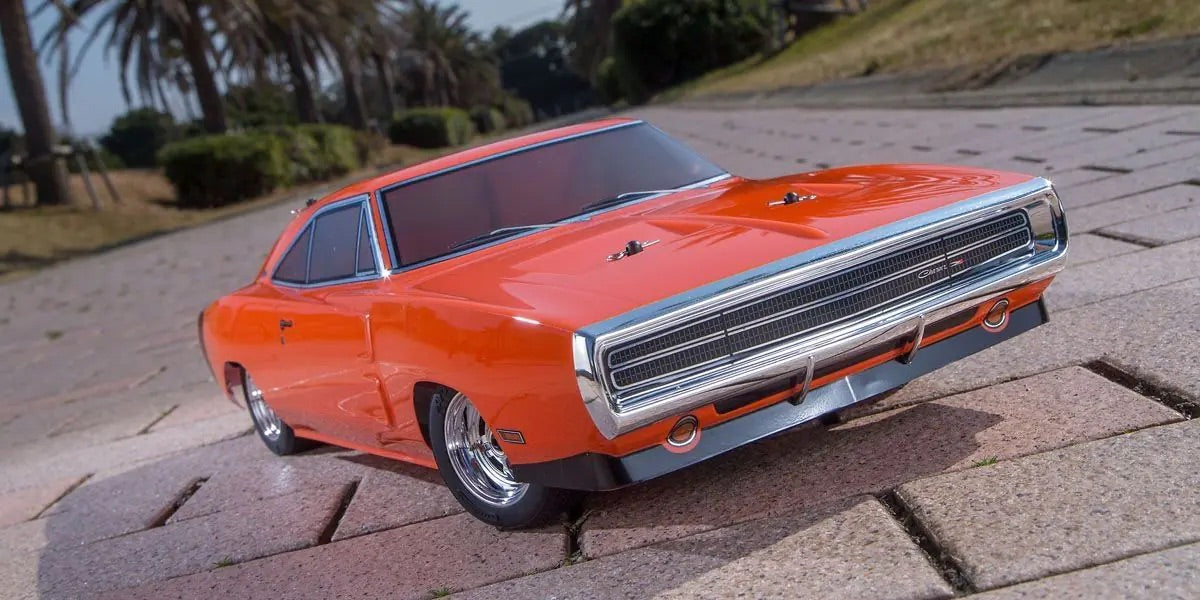 Kyosho 34417T1C 1:10 Readyset Hemi Orange Dodge Charger 1970 4WD Car