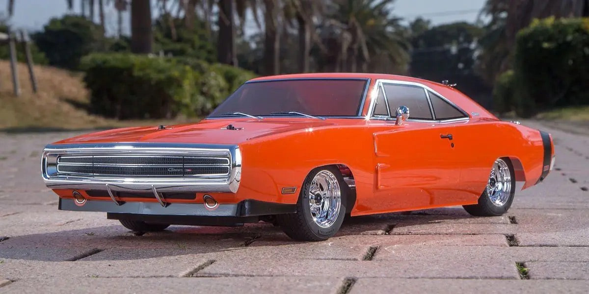 Kyosho 34417T1C 1:10 Readyset Hemi Orange Dodge Charger 1970 4WD Car