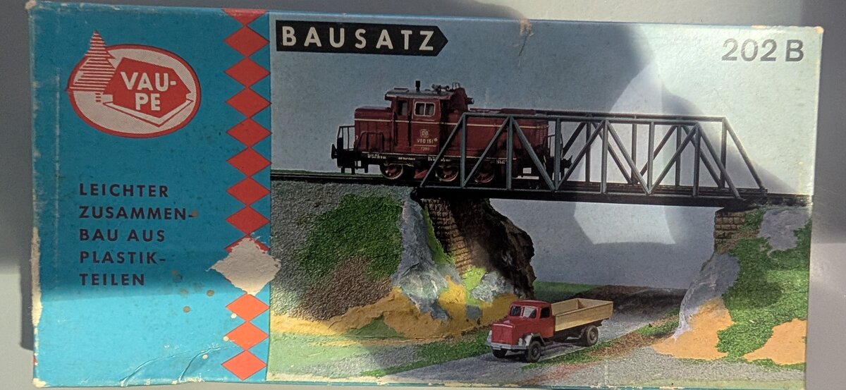 Vau-Pe 202B HO Truss Bridge Building Kit