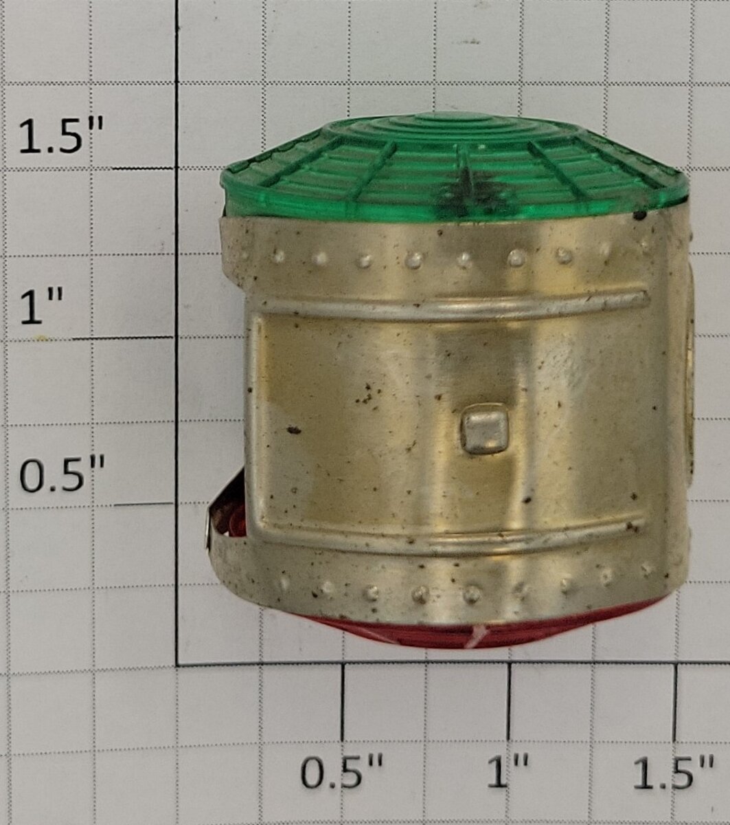 Lionel 494-17 Vibrating Type Beacon Housing Red/Green Lens Square Supports