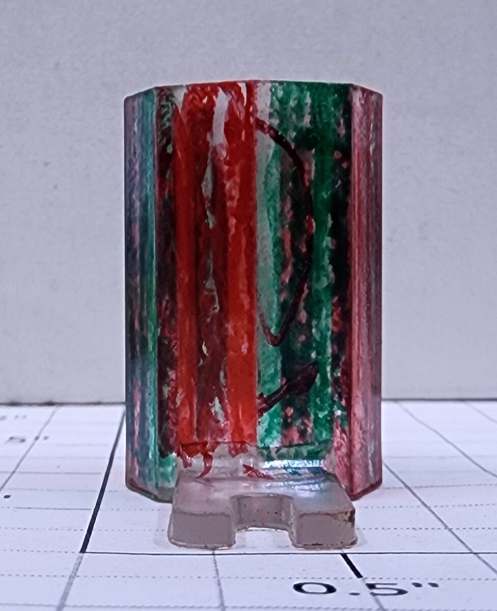 American Flyer PA10038-R S Scale Red and Green Switch Lens (Red on Right)