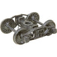 Kadee 757 O 2 Rail Arch Bar Metal Trucks with 33" Ribbed Back Metal P48 Wheels