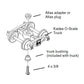 Kadee 757 O 2 Rail Arch Bar Metal Trucks with 33" Ribbed Back Metal P48 Wheels