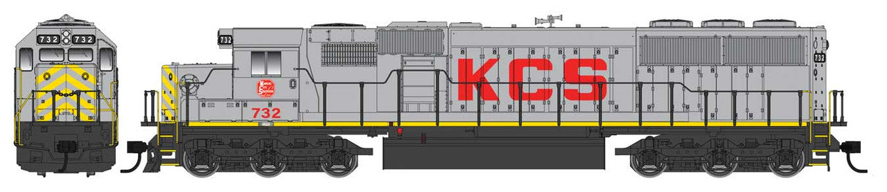 Walthers 910-19767 HO KCS EMD SD60 Spartan Cab Diesel Loco Sound & DCC #757