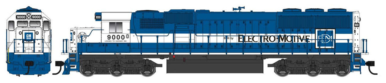 Walthers 910-19770 HO Oakway EMD SD60 Spartan Cab Diesel Loco Sound & DCC #9009