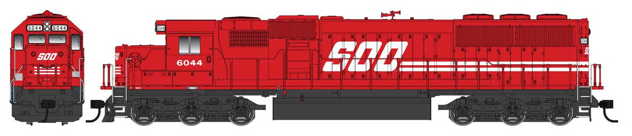 Walthers 910-19772 HO Soo Line SD60 Spartan Cab Diesel Loco Sound & DCC #6050