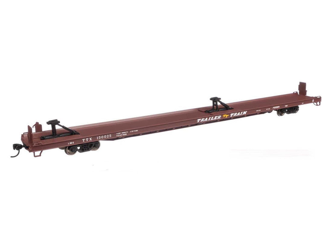 Walthers 910-5732 HO Trailer-Train TTX 89' Channel Side Flatcar #150088