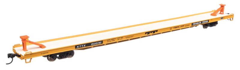Walthers 910-5742 HO Trailer-Train KTTX 89' Channel Side Flatcar #154003
