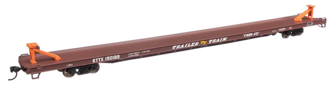 Walthers 910-5750 HO Trailer-Train KTTX 89' Channel Side Flatcar #151132