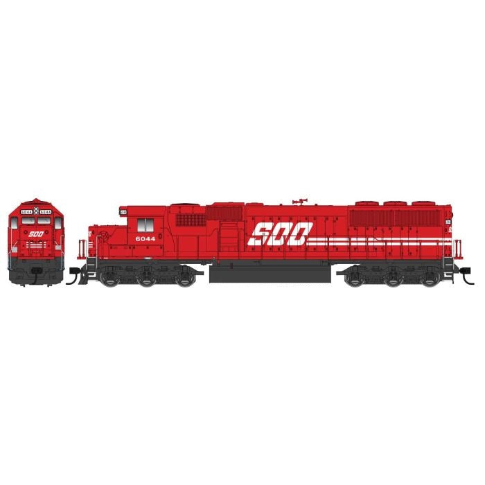 Walthers 910-9772 HO Soo Line EMD SD60 Spartan Cab Diesel Locomotive #6044
