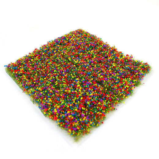 WWScenics SGTMIX10 10mm Mixed Flowers Static Grass Tufts (Pack of 100)