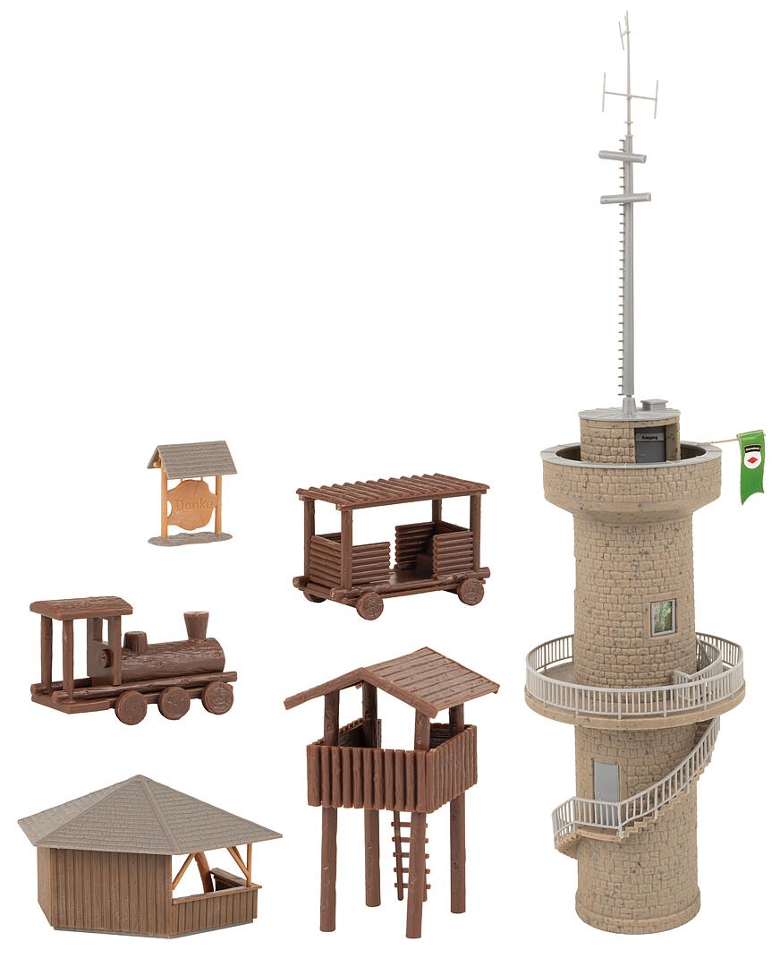 Faller 190036 HO Promotional Set Adventure Playground Building Kit