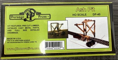 Durango Press DP-40 HO Ashpit Model Kit