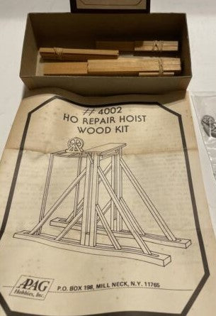 APAG Hobbies 4002 HO Repair Hoist Model Kit