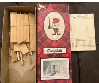Campbell Scale Models 351-175 HO Timber Tunnel Portal Building Kit